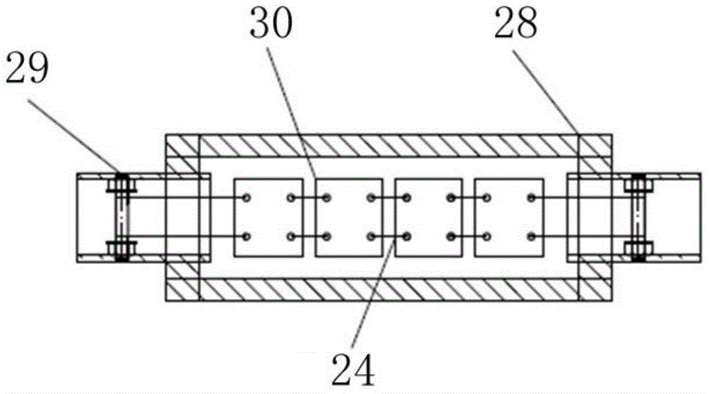 Simple stimulation apparatus for corrosion and electrochemistry tests in low speed pipeline