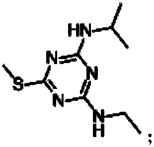 Preparation method of ametryn