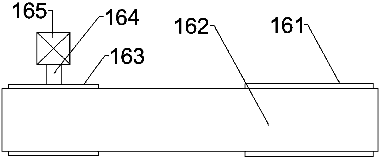 Test tube cleaning device with function on simultaneously cleaning inner side wall and outer side wall