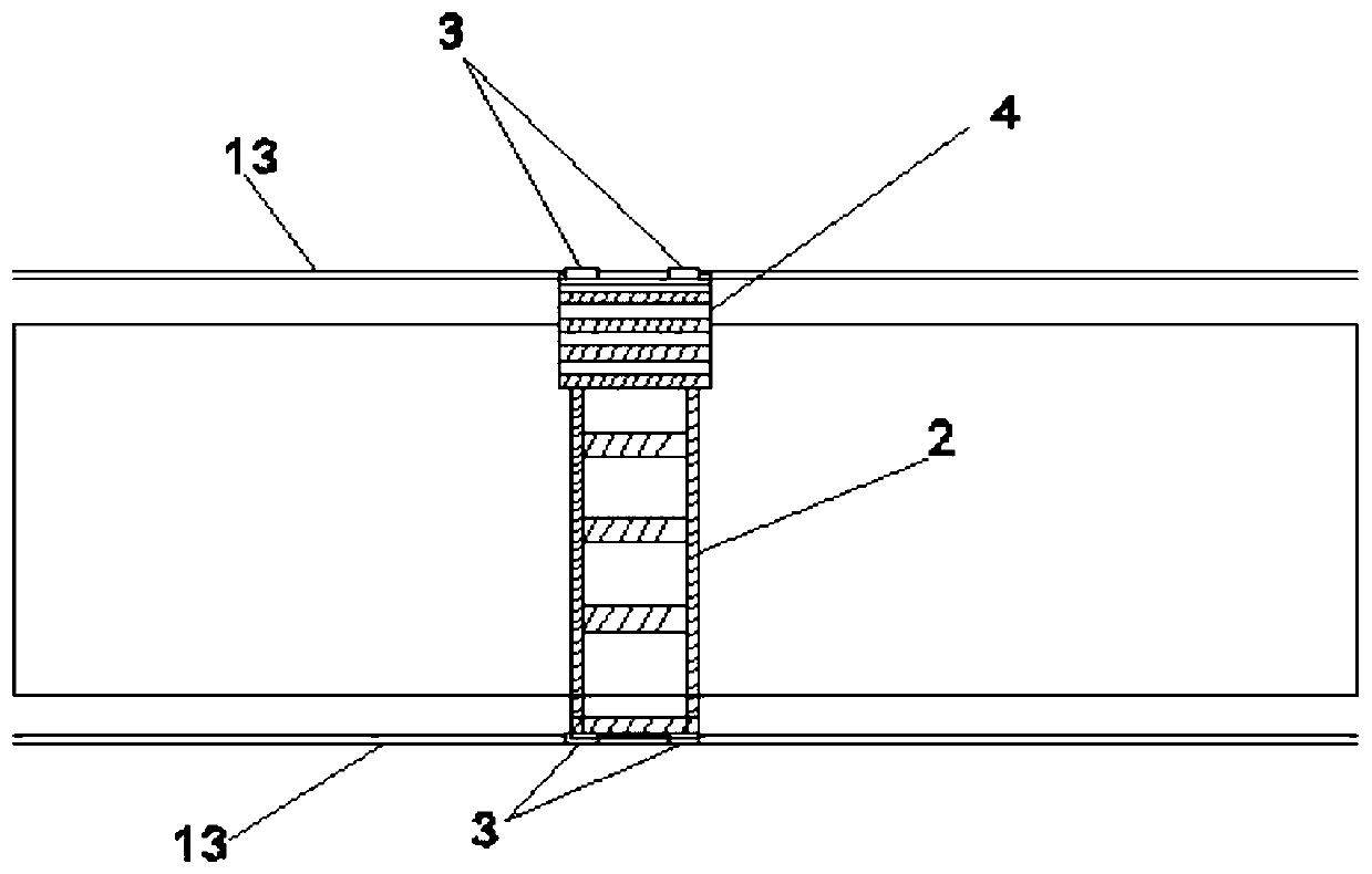 Movable operation platform for slope construction