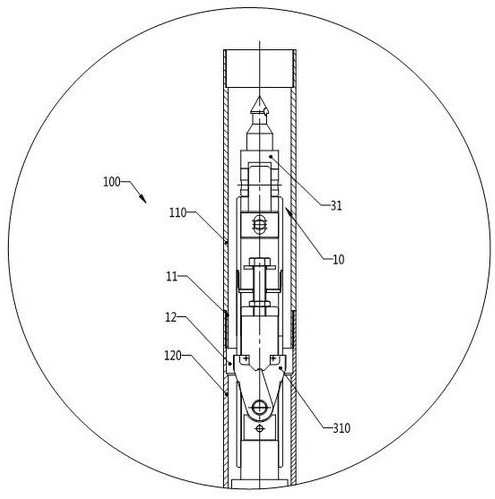 Fidelity sampling device applied to shale gas and method for thermal analysis of shale gas