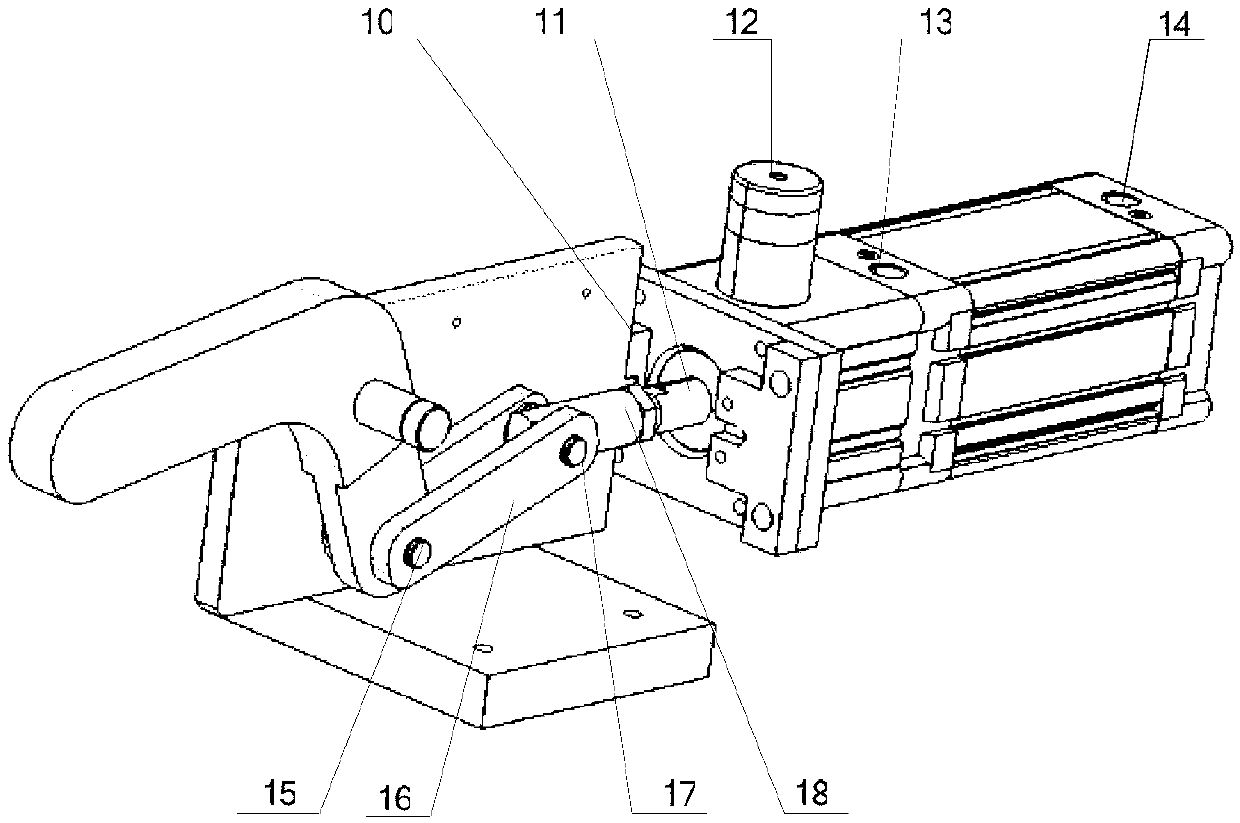 Clamp holder for small enclosure frame in aircraft panel assembly