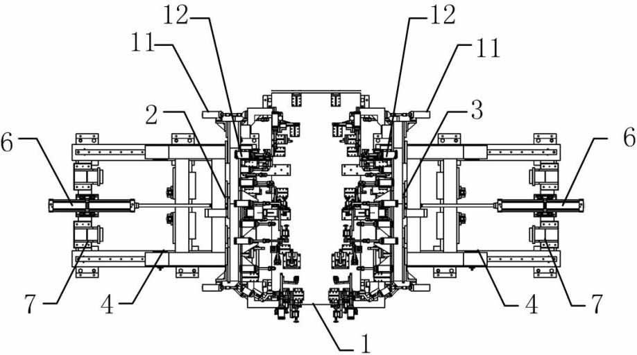 Master welding fixture for aluminum alloy vehicle body