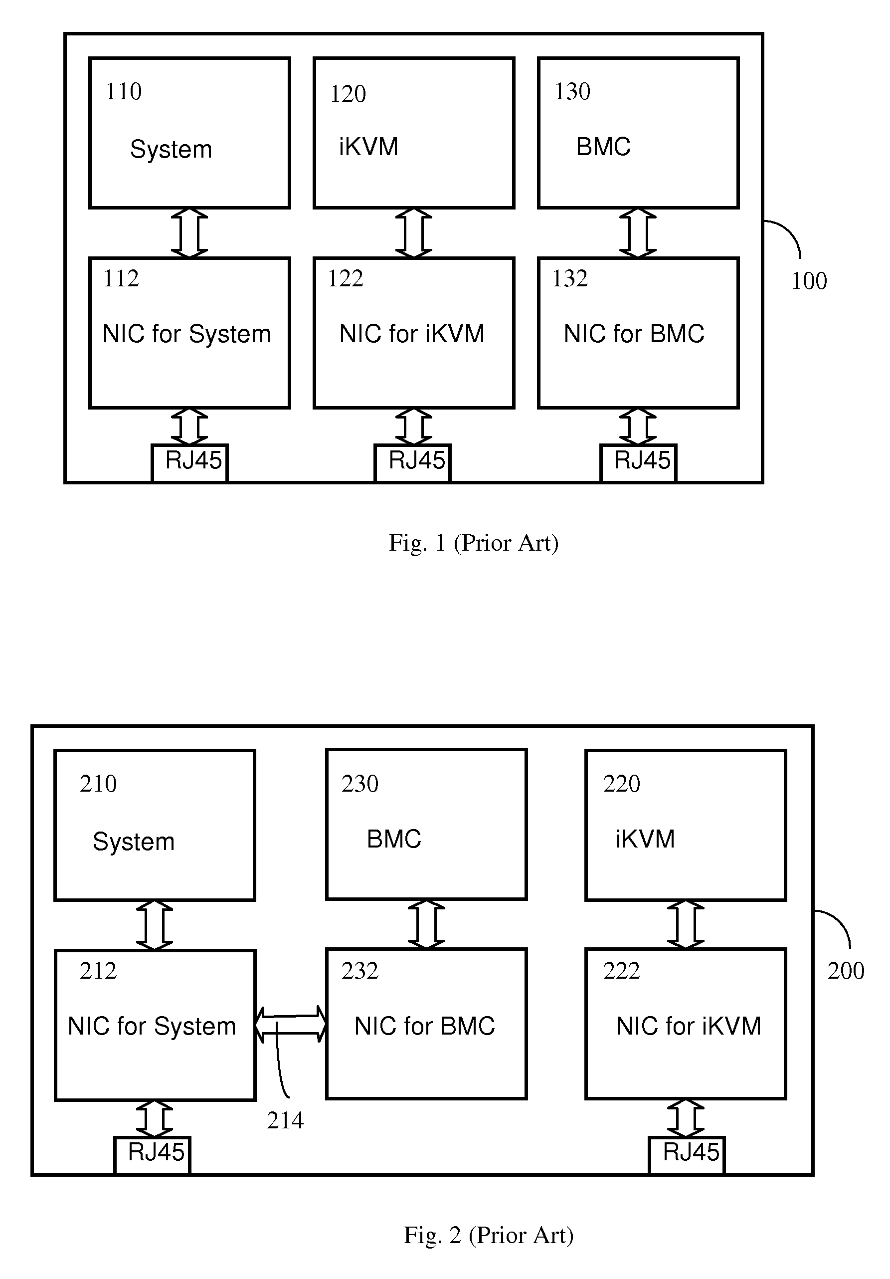 Server with network-based remote access and server management functions using reduced number of network connections