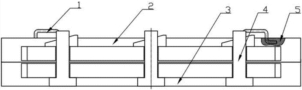 Steel ingot mould and process for producing fan-shaped electrode