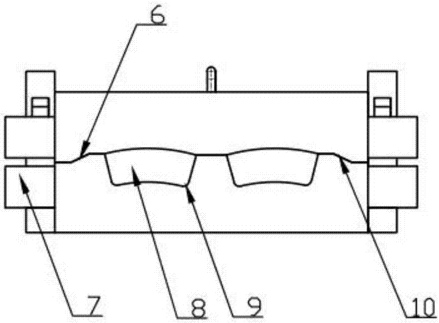 Steel ingot mould and process for producing fan-shaped electrode