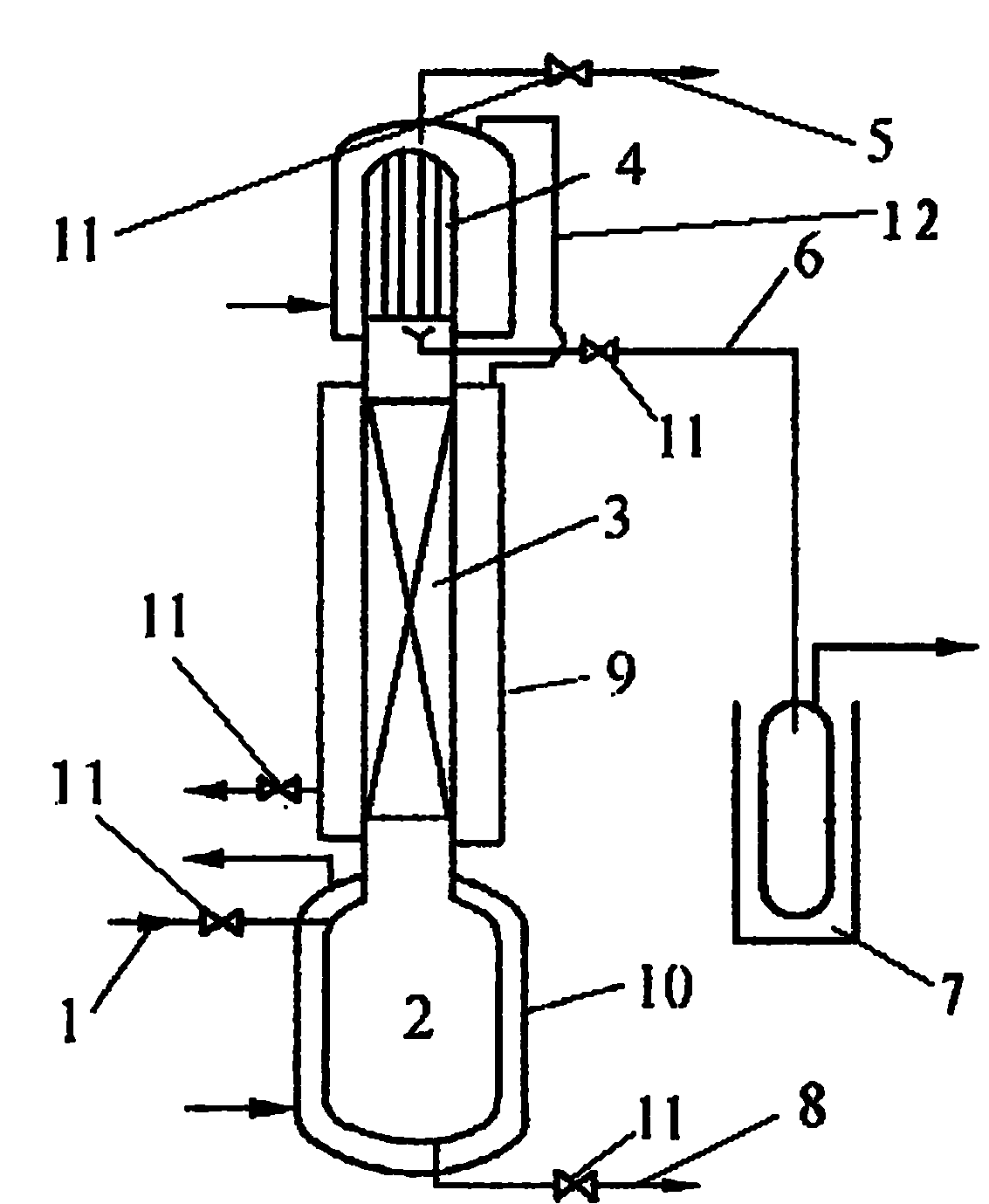 Technology for preparing high-purity diborane in rectification and adsorption combined purifying mode