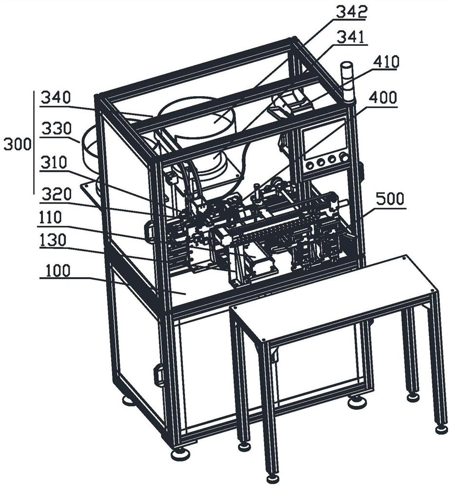 Counter character wheel assembly assembling machine and assembling method thereof