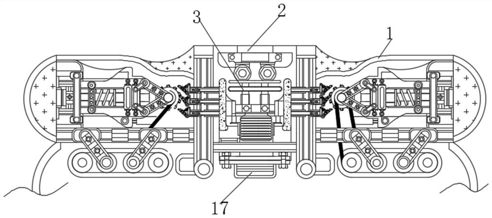 Environment-friendly device for protecting processing personnel during printing of corrugated board