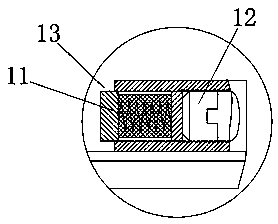 Milling device suitable for high-speed plane finish milling