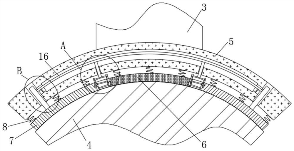 Terminal anchoring wire clamp mechanism of high-iron copper alloy contact wire