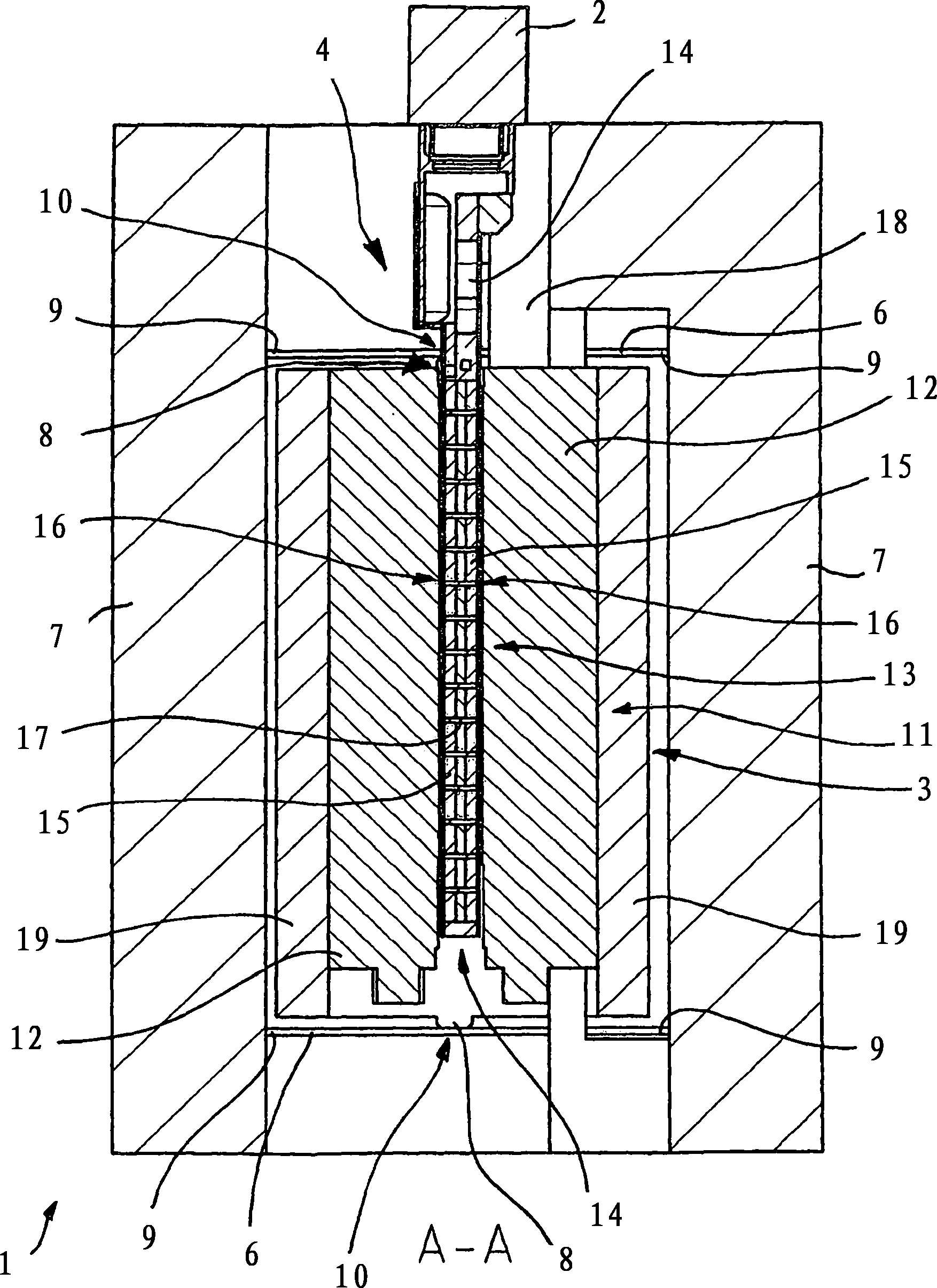 Production machine for non-circular workpieces