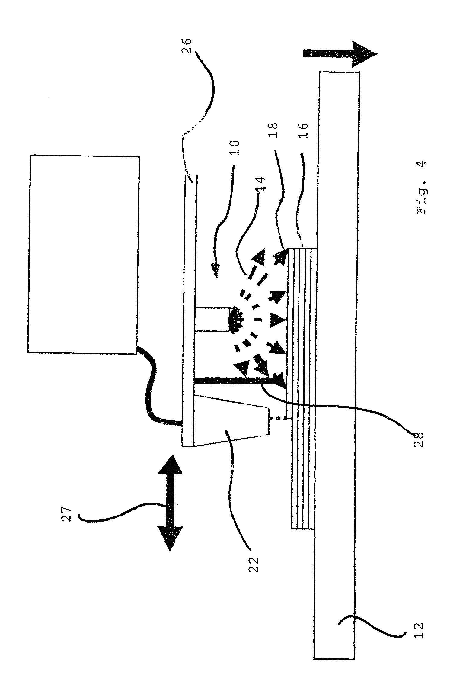 Method for producing a synthetic material part