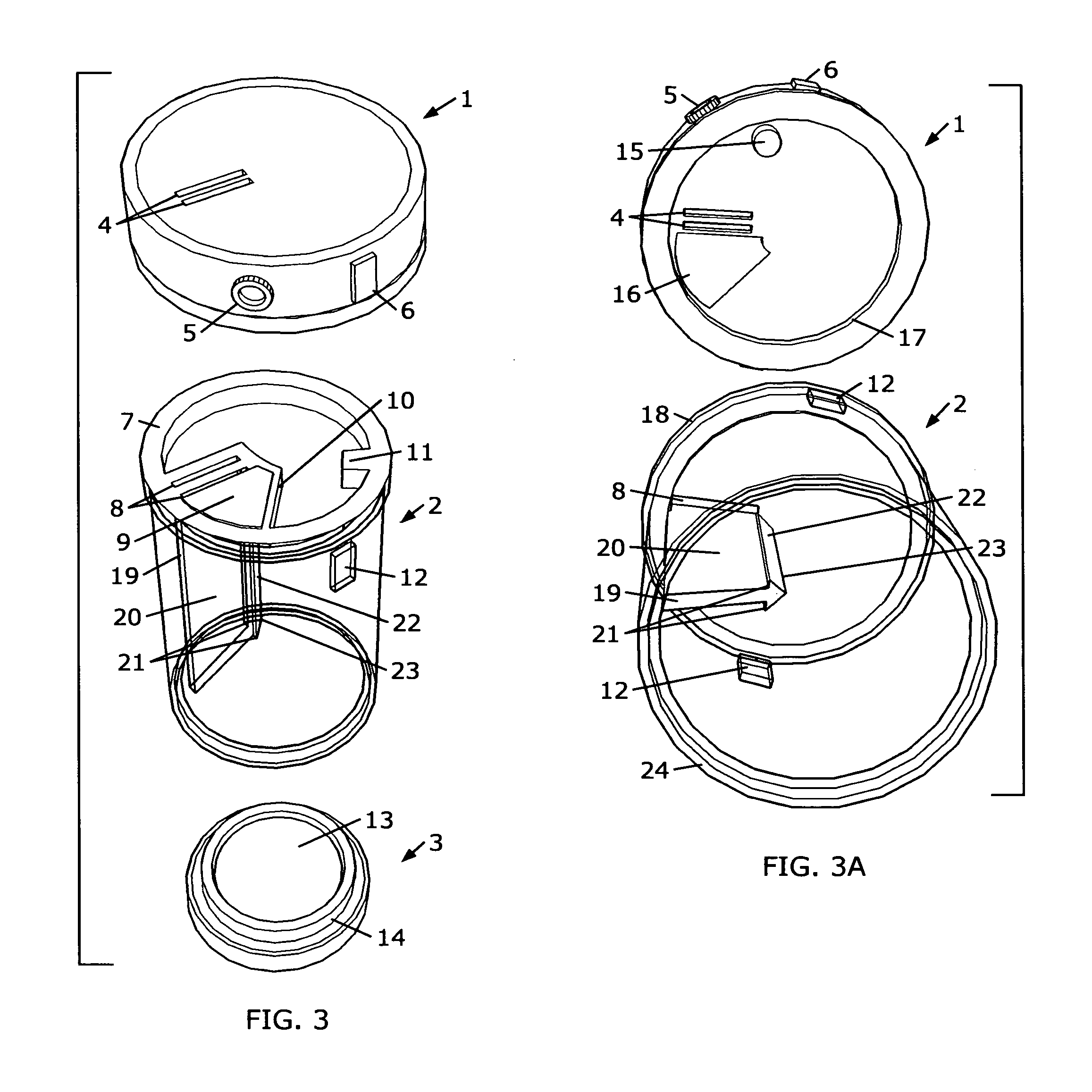 Device for singulating and dispensing rigid and semi-rigid strips