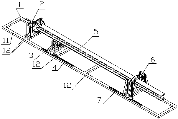 Tool for contact net H-shaped steel upright welding robot