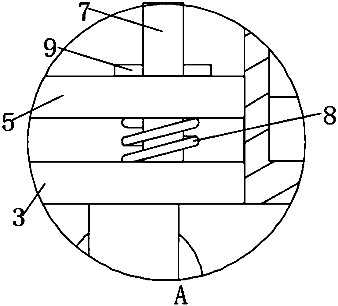 Drilling and sampling device used for geological prospecting