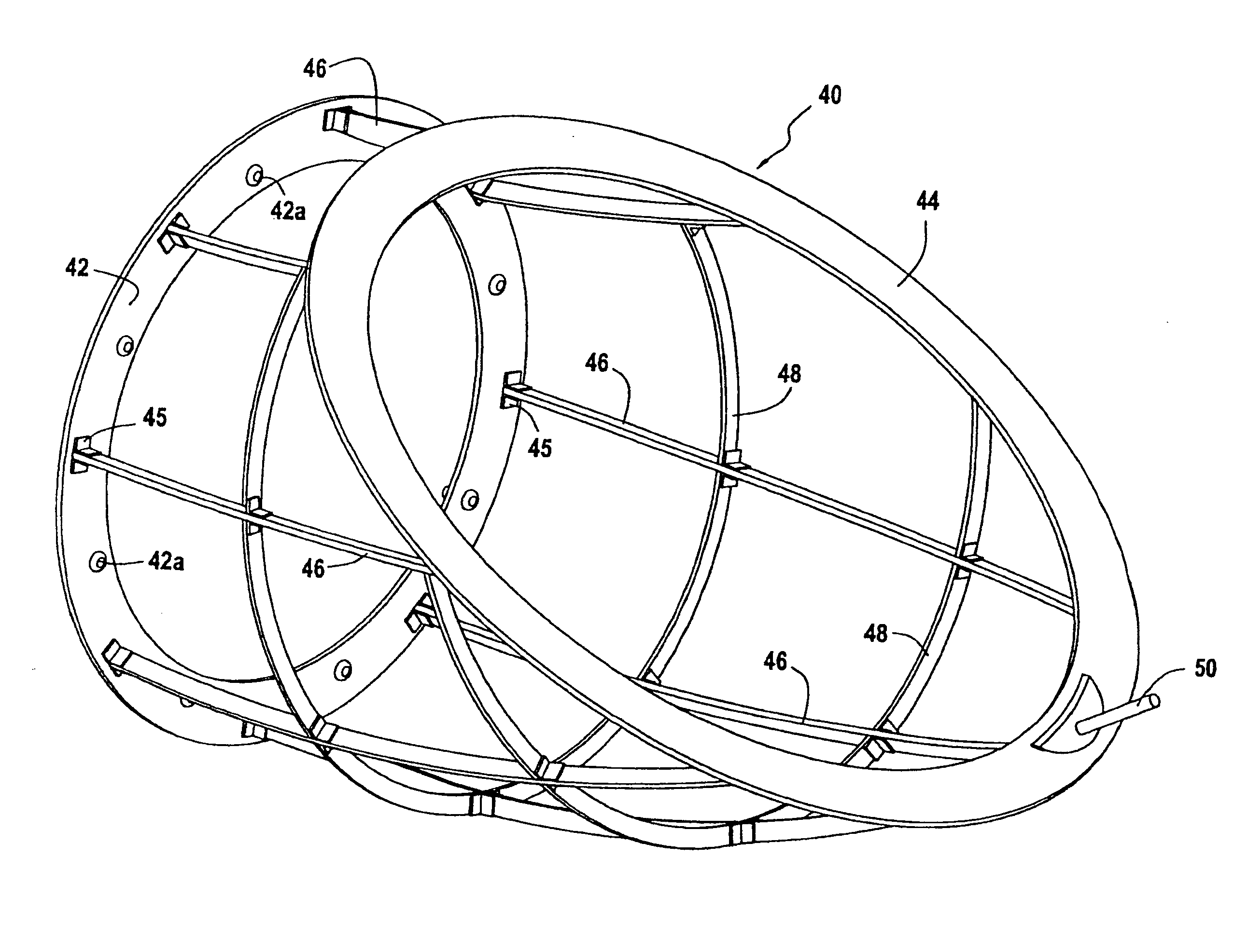 Soundproof exhaust pipe for a turbine engine