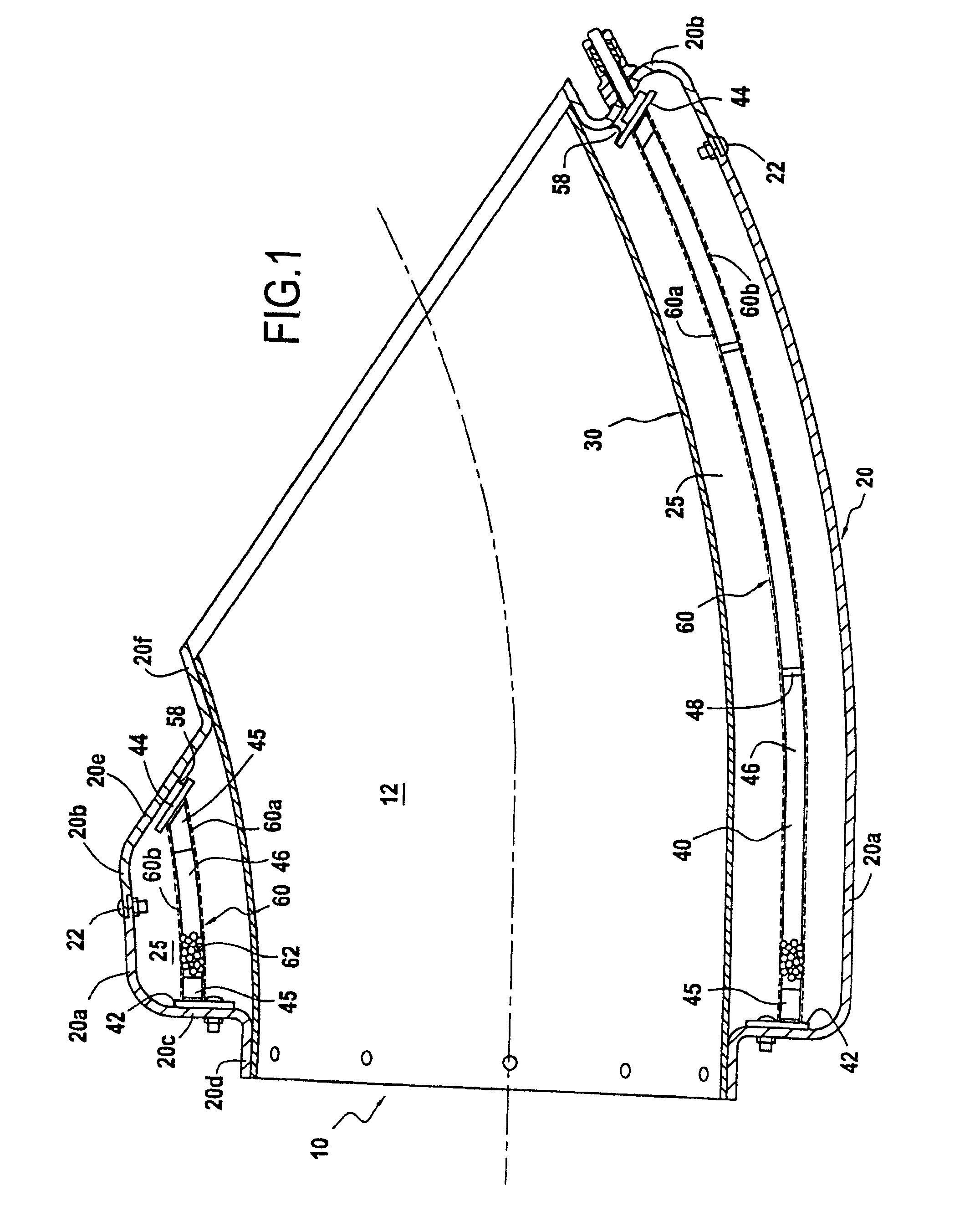 Soundproof exhaust pipe for a turbine engine