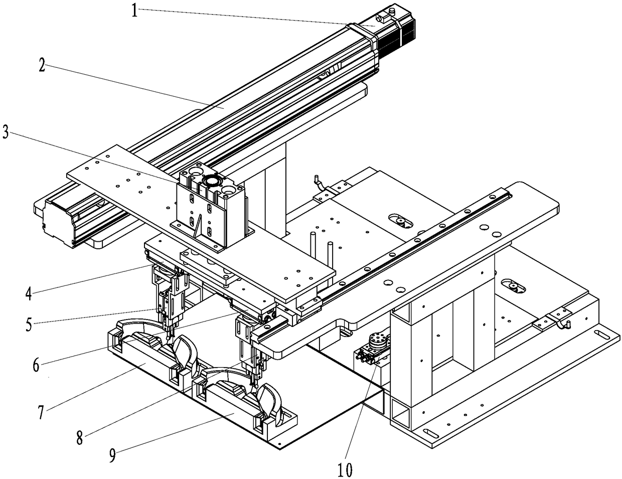 Automatic packaging equipment for protective glasses