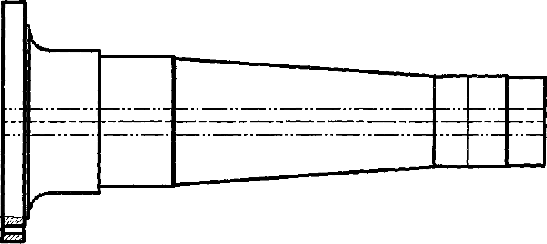 Design method of parameterized part of wind generating set