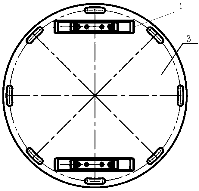 Bundled conductor supporting and fixing fitting