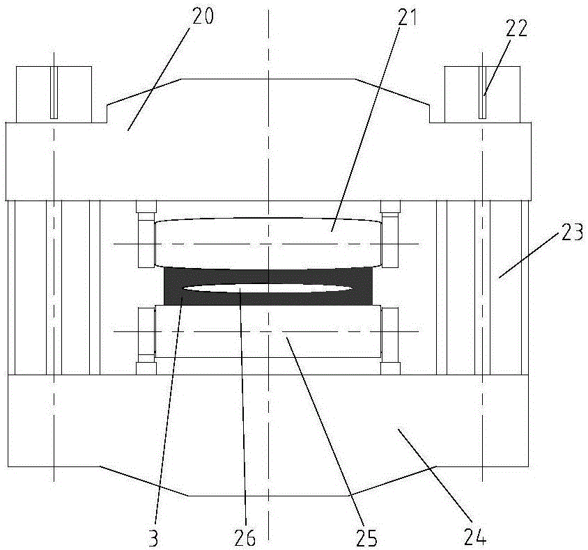 Device and method for improving casting blank quality of continuous casting production