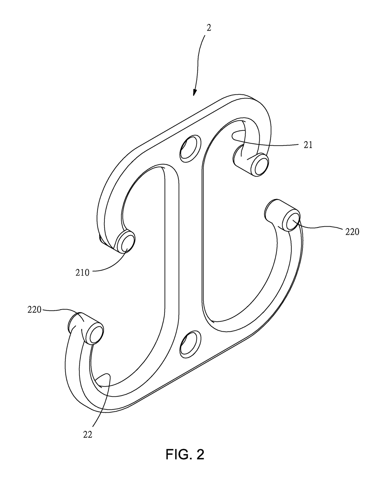 Dual Side-Hook Structure