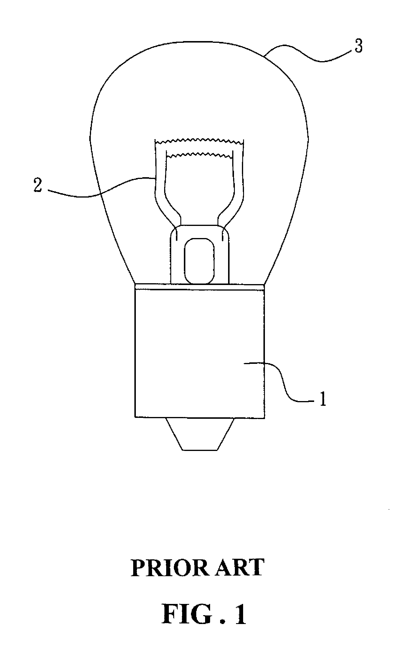 Light-emitting diode stacked lighting core for lamp bulb