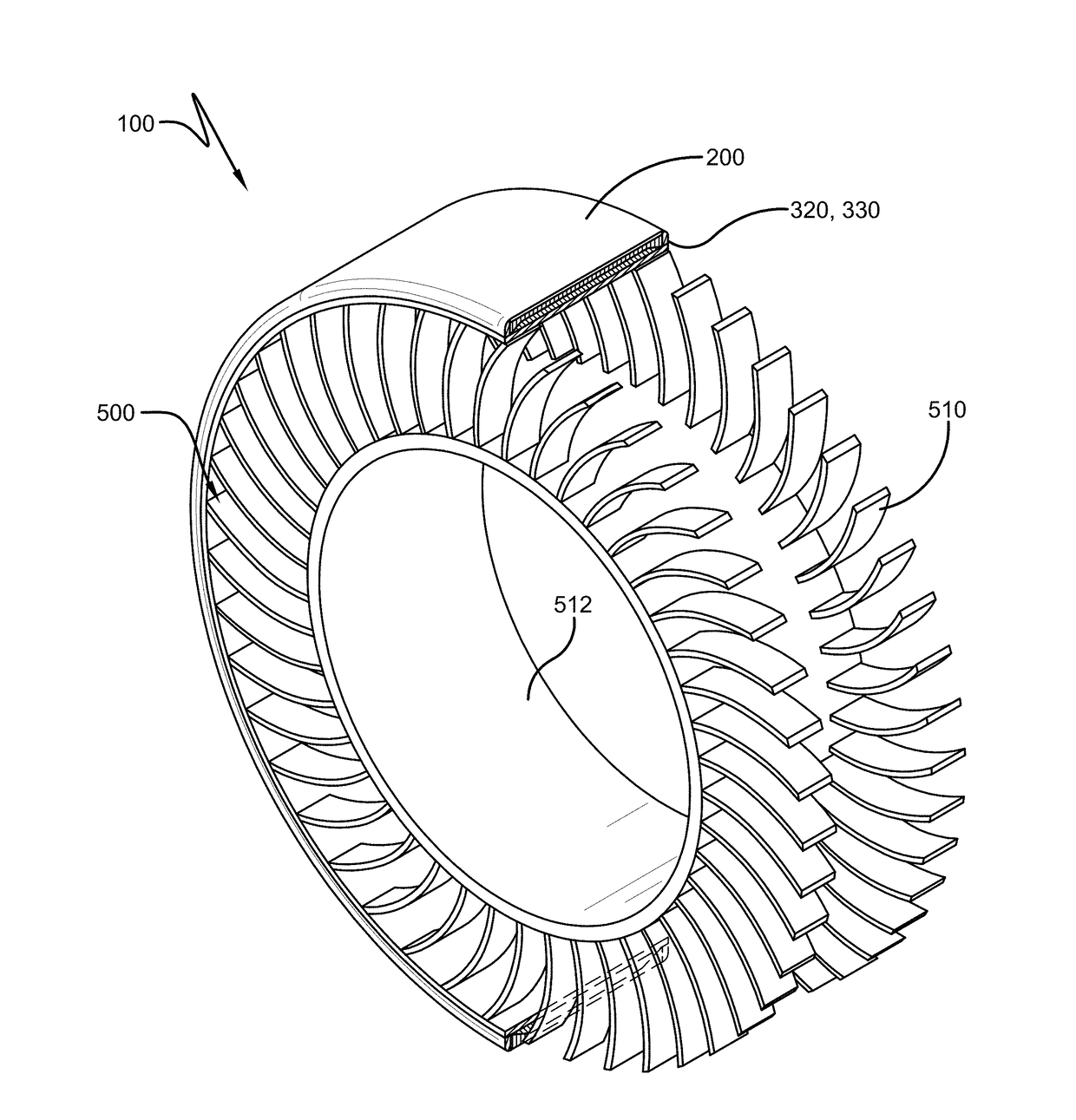 Shear band and a non-pneumatic tire