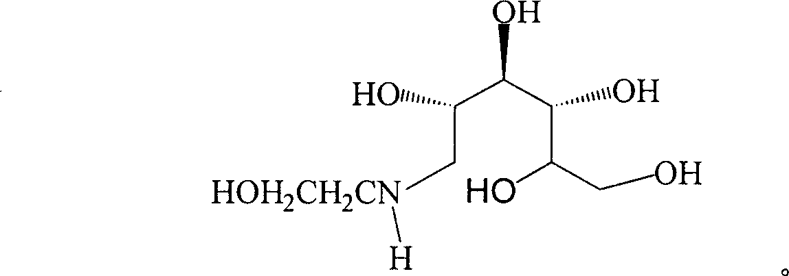 Method for synthesizing N- (2-hydroxyethyl)-glucosamine