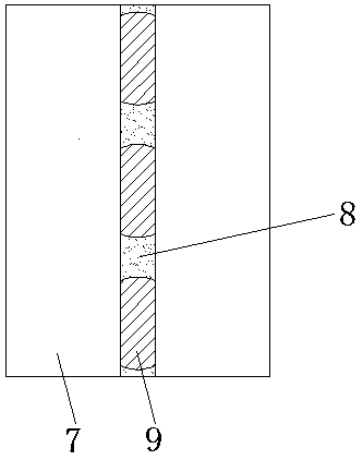 Multi-section hollow type light composite energy-saving board