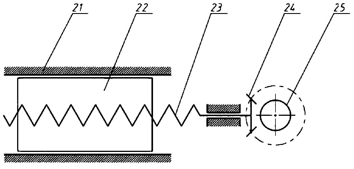 Mounting device for main support frame plate of lithography machine