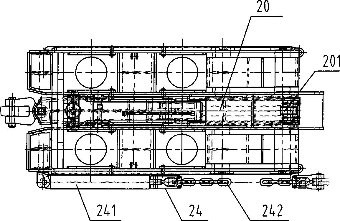 Hydraulic support for large-mining height caving coal