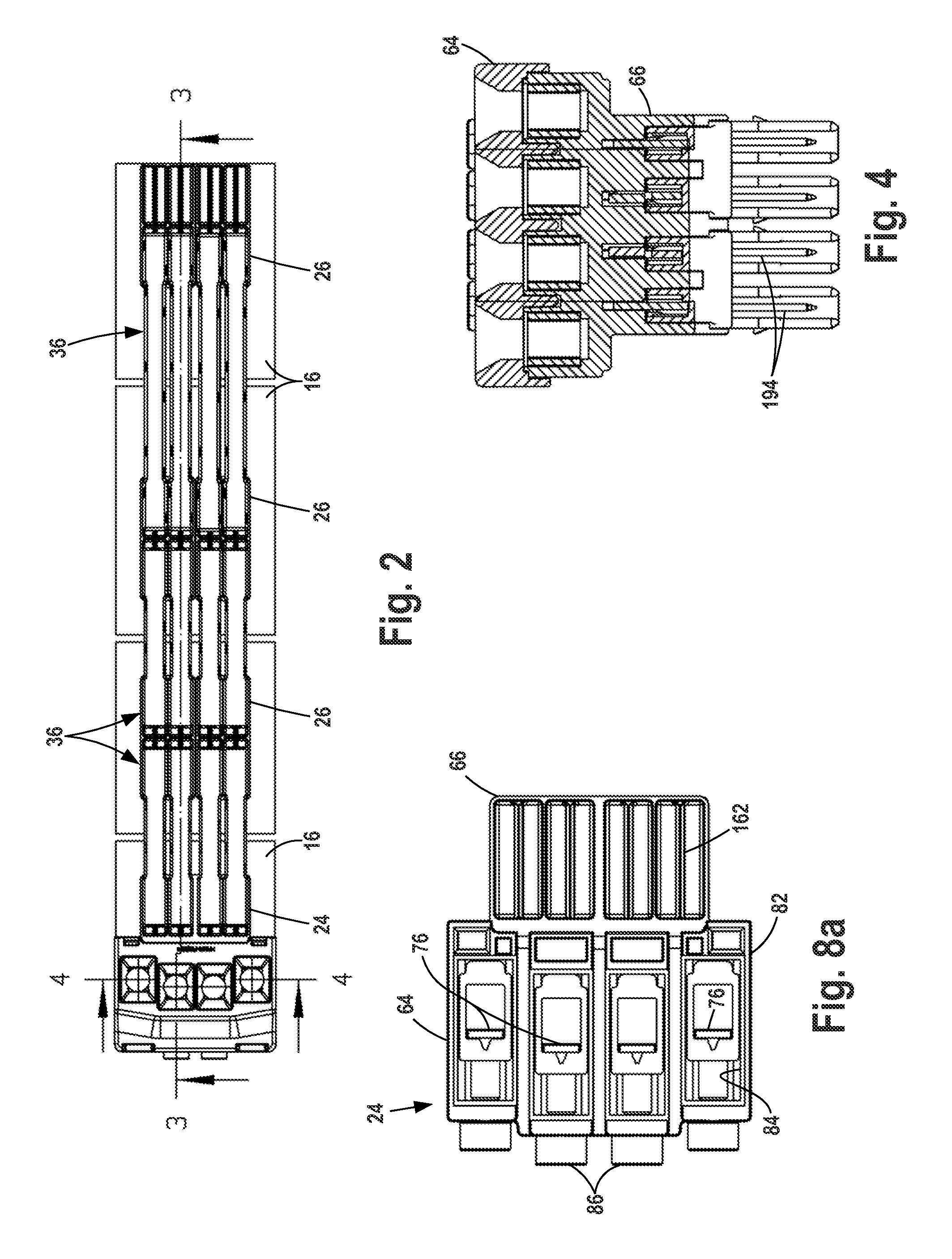 Modular electric power distribution system