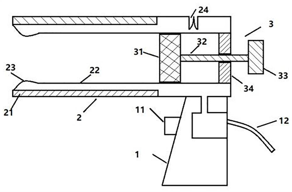 Cryoablation device for dermatological department