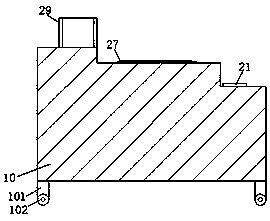 Novel town environment treatment device