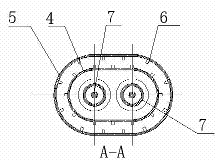 Spiral push type low temperature pyrolysis carbonation furnace