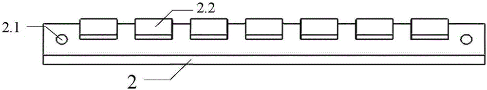 Adjustable cylindrical cell test clamp