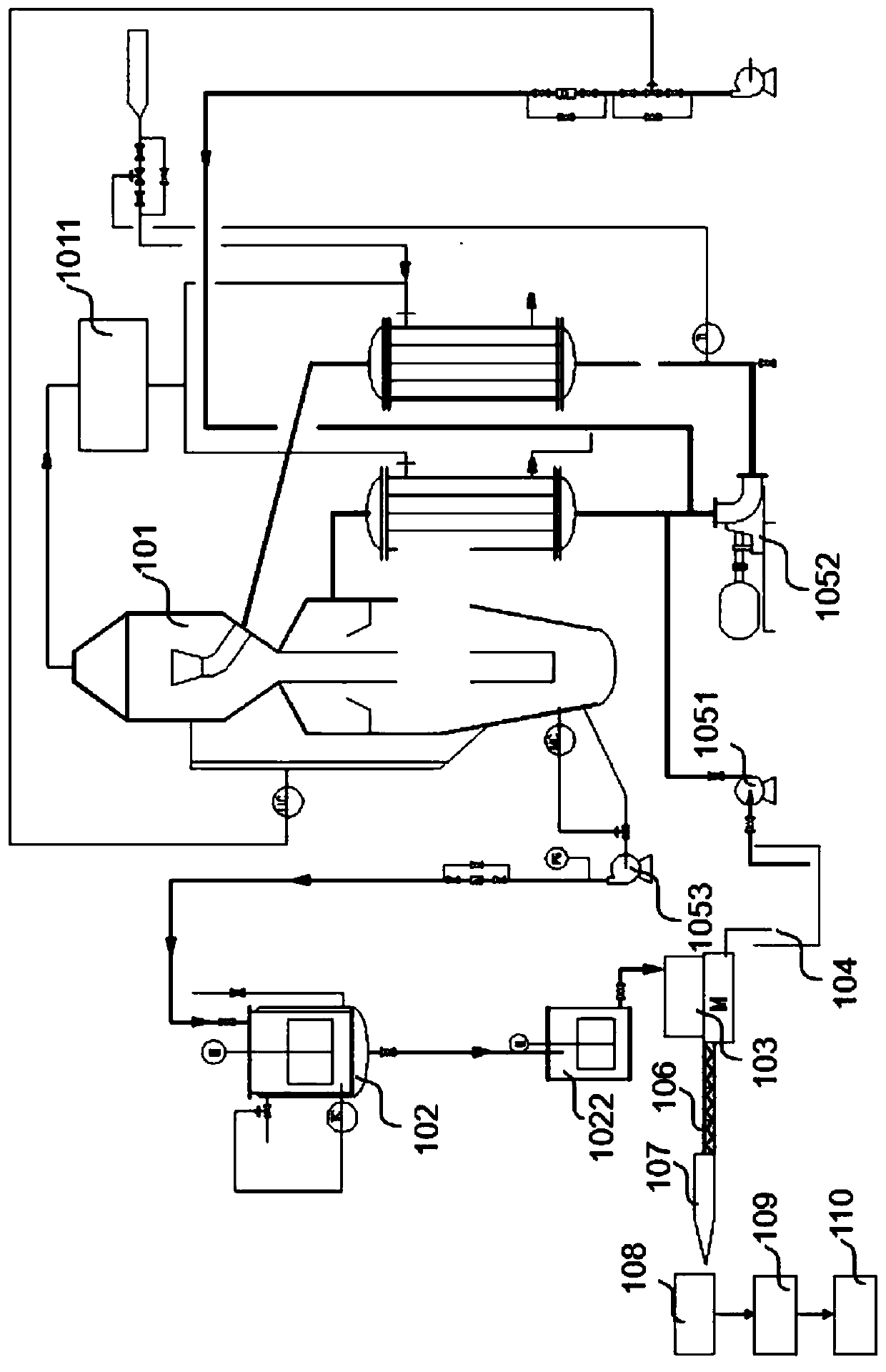 Continuous production method and device of magnesium sulfate heptahydrate