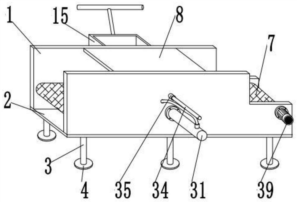 Logistics sorting device with alarm device