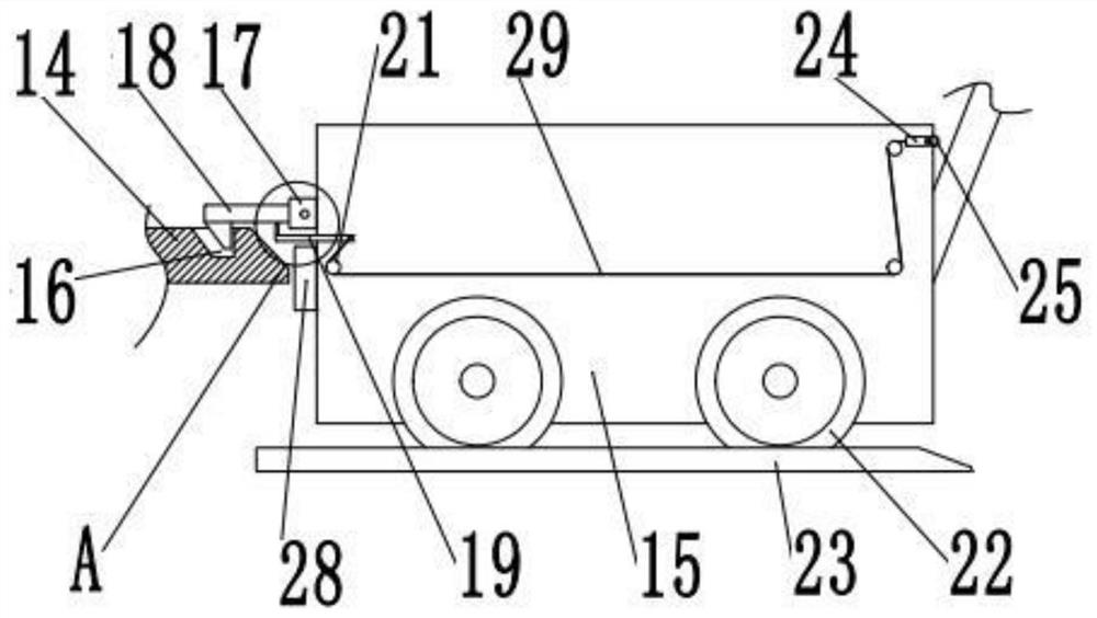 Logistics sorting device with alarm device