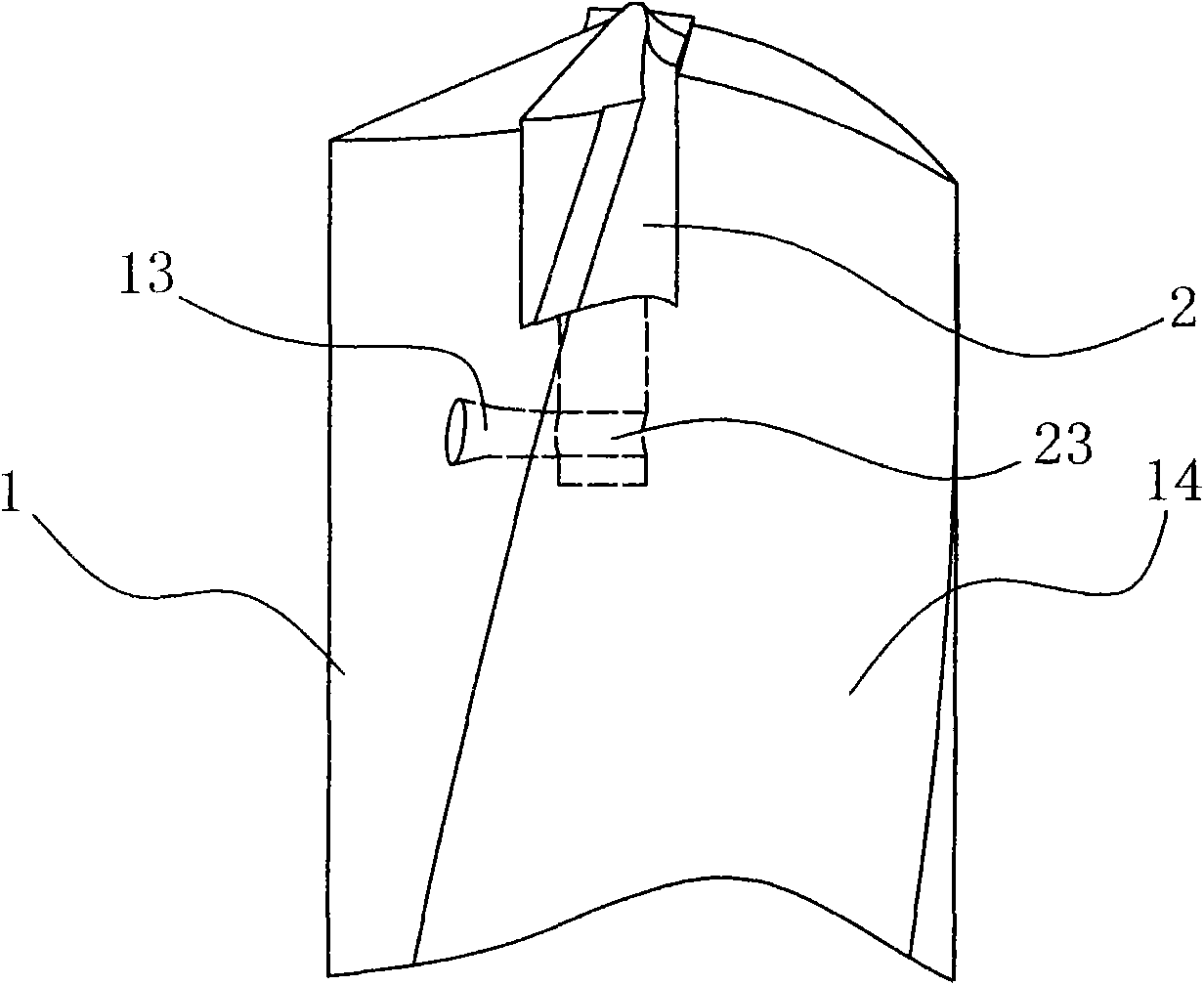 Preparation method of throw-away drill and throw-away drill