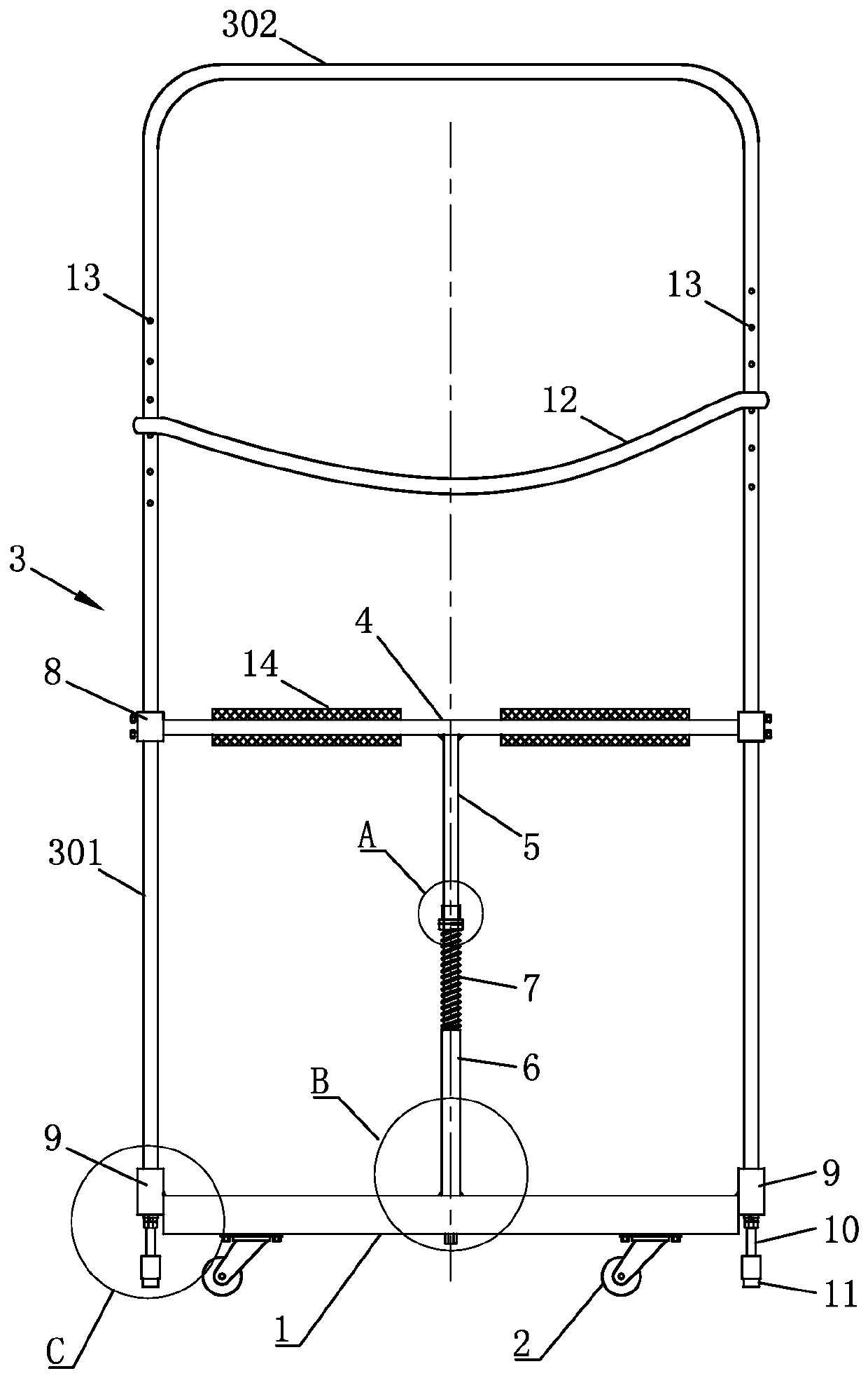 Walking auxiliary device