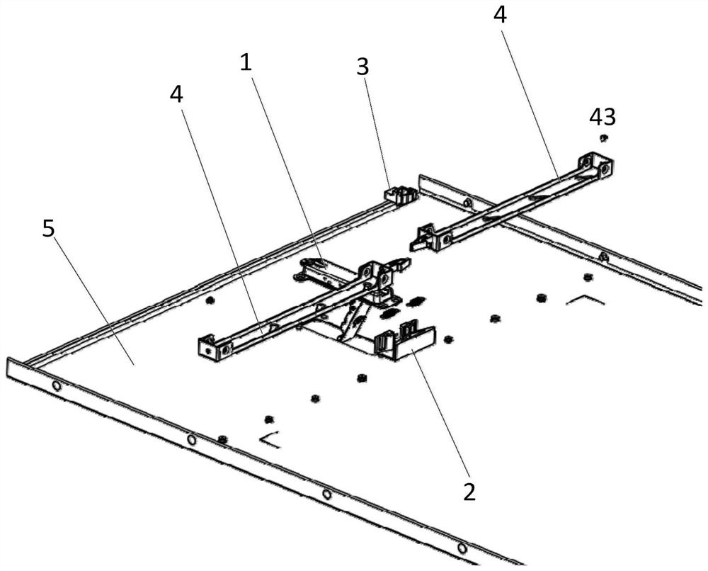 Fixing device arranged on upper cover of case and server