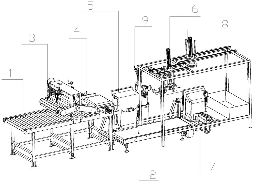 Bag opening system for bag with sealing rope