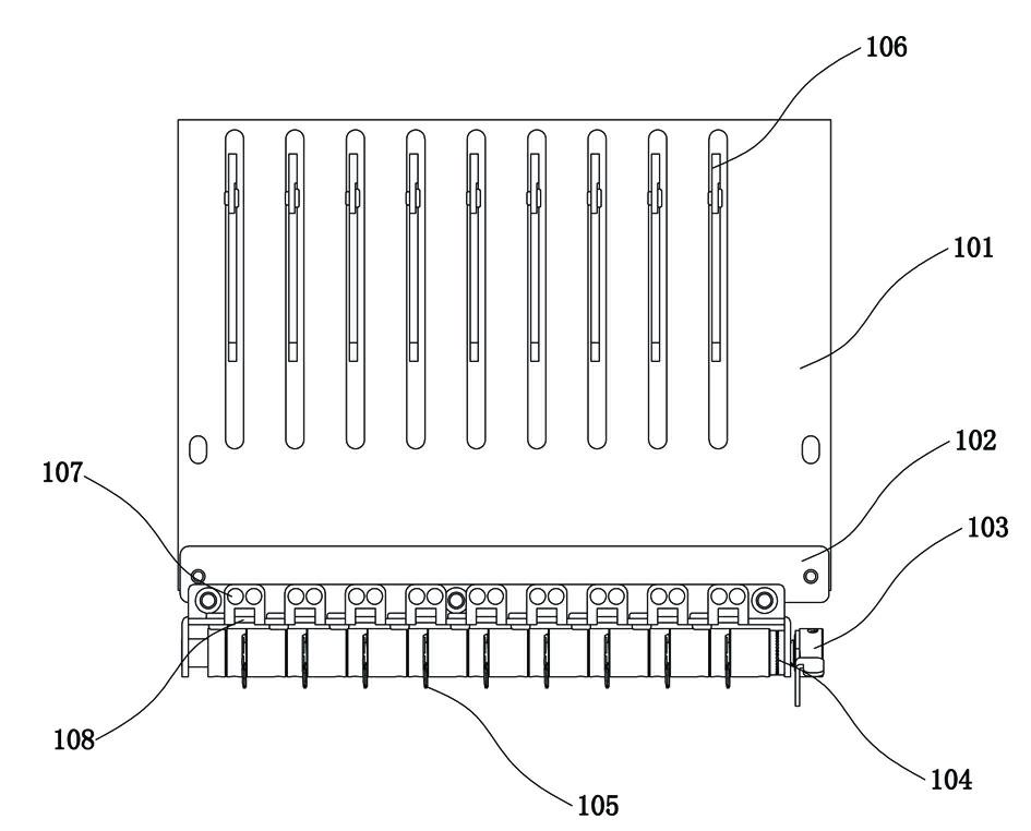 Yarn-passing device of embroidery machine