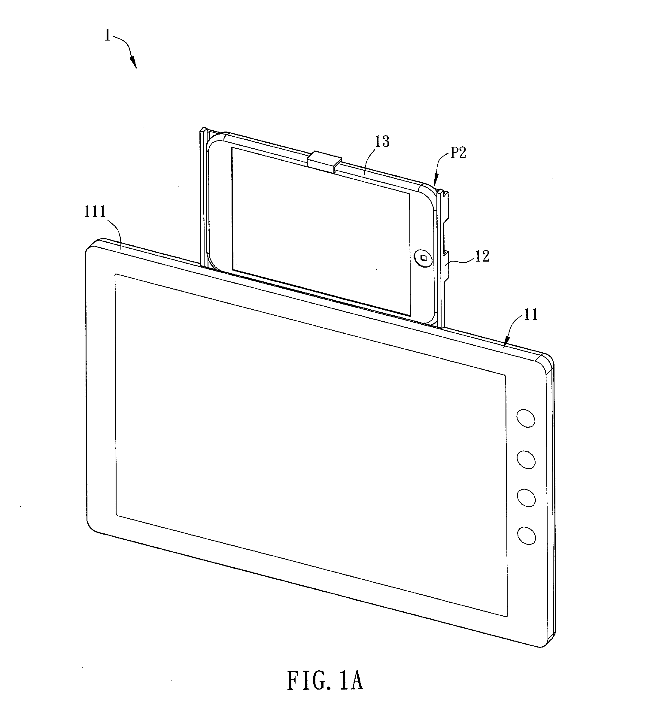 Portable electronic system