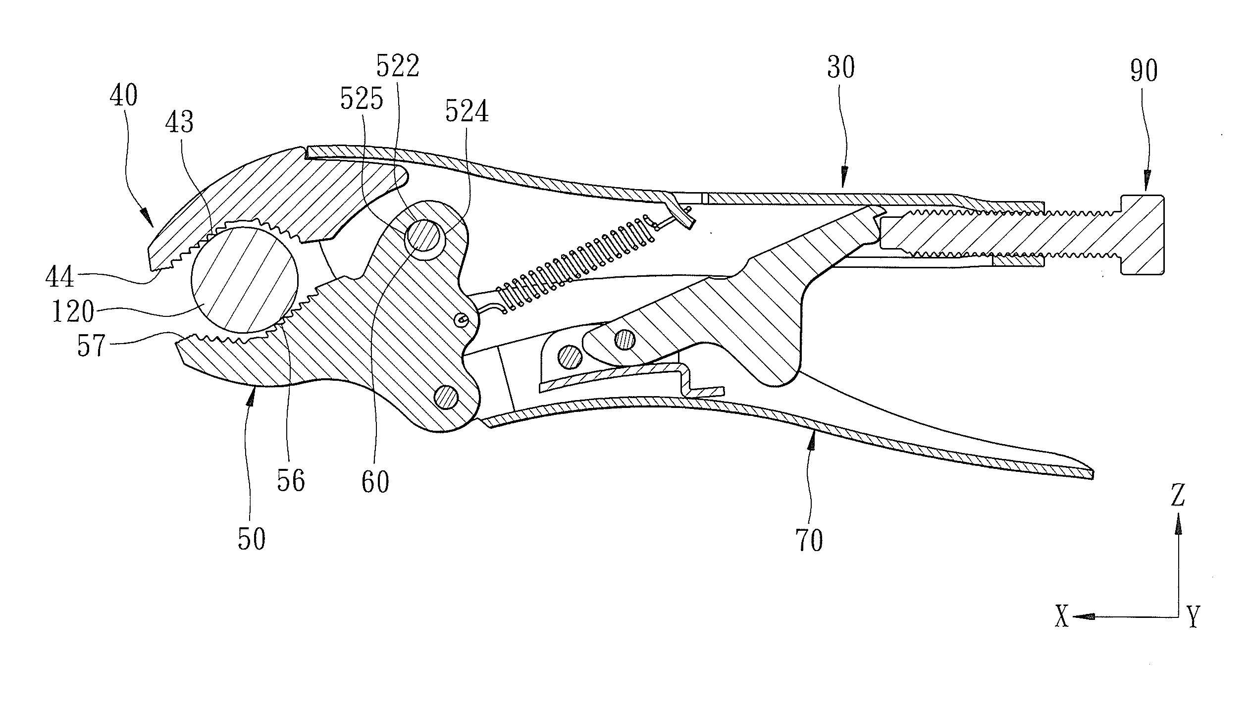 Locking pliers