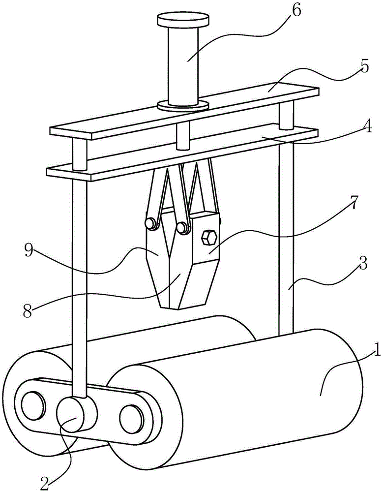 Automatic extrusion device for laundry detergent