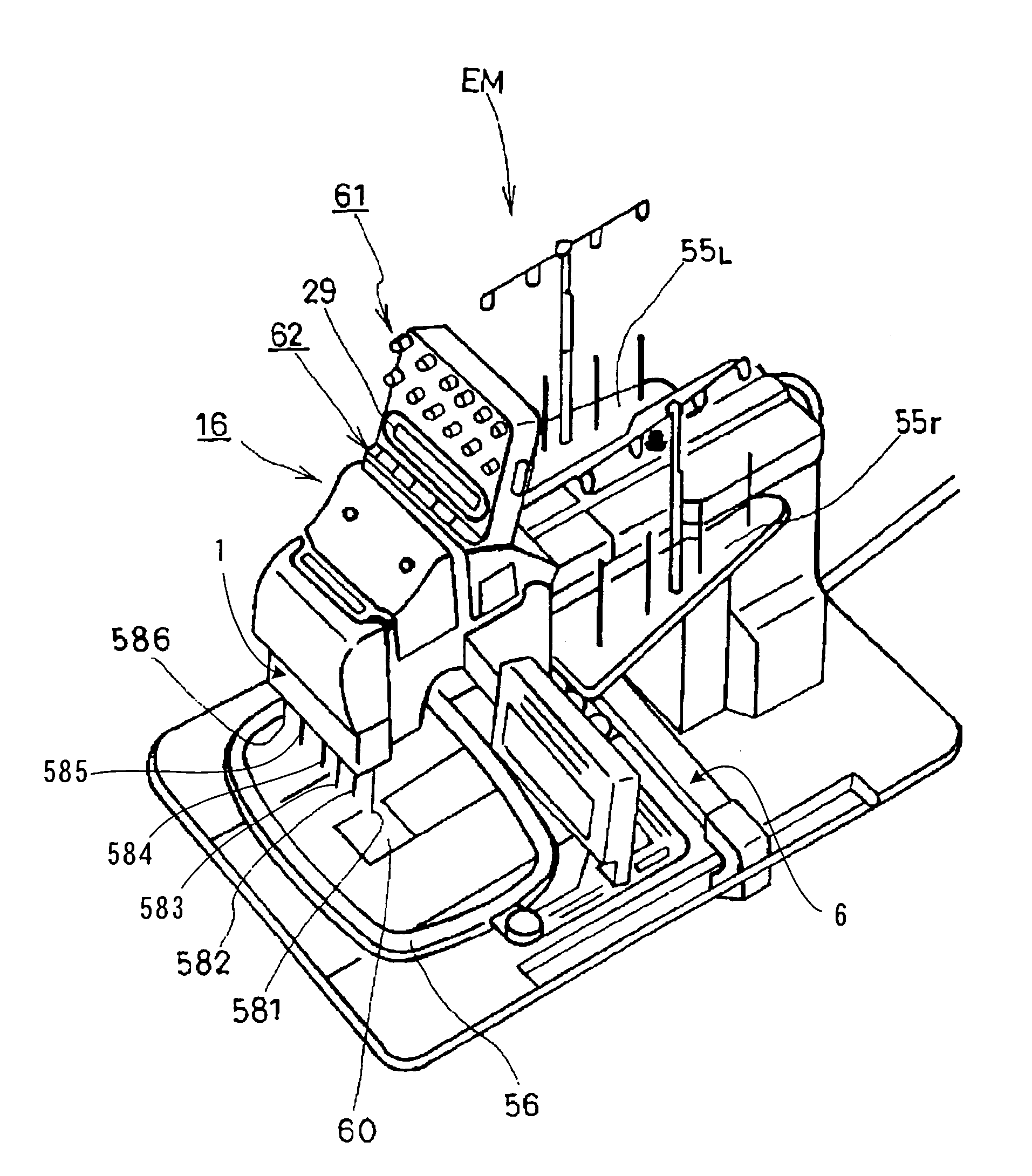 Embroidering system